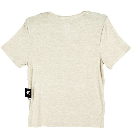 NWT FRYE Men Ultrasoft Modal Blend Sand Stretch Premium Sleepwear T-shirt Size M - Picture 2 of 10